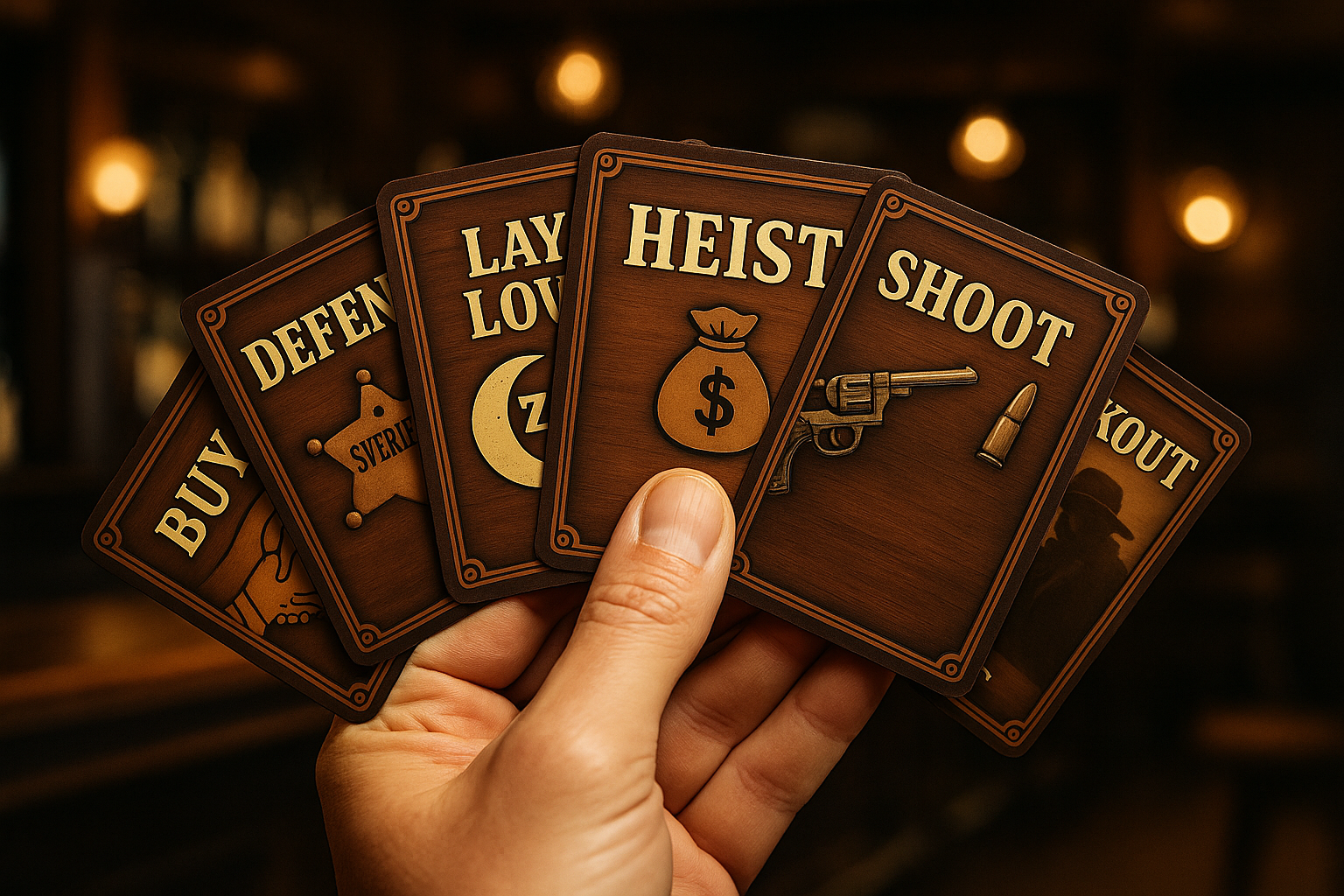 Game Cards - Actions